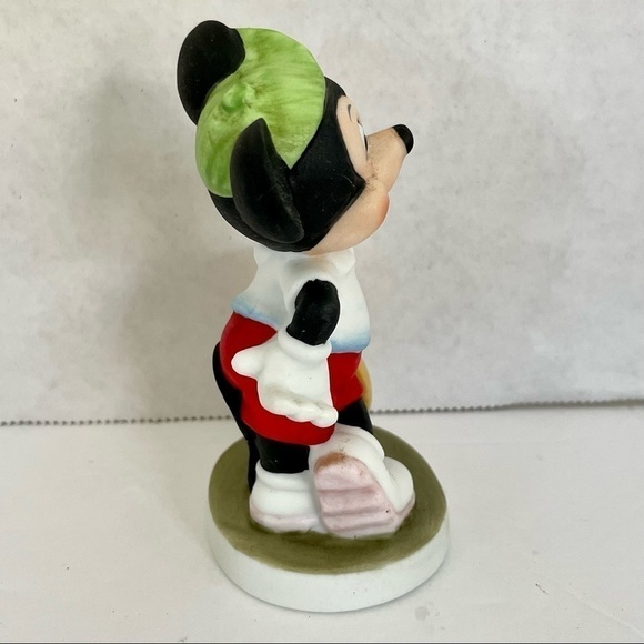 𝅺Walt Disney Productions Mickey Mouse with Tennis Racket Figurine - Picture 4 of 5